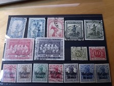 Timbres anciens Empire Allemand occupation Belgique congo Belge # 194
