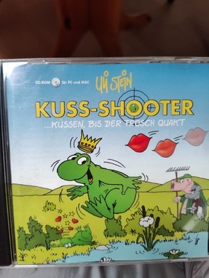 Uli Stein Kuss-Shooter PC MAC CD-ROM Fun Partyspiel Küssen Frosch