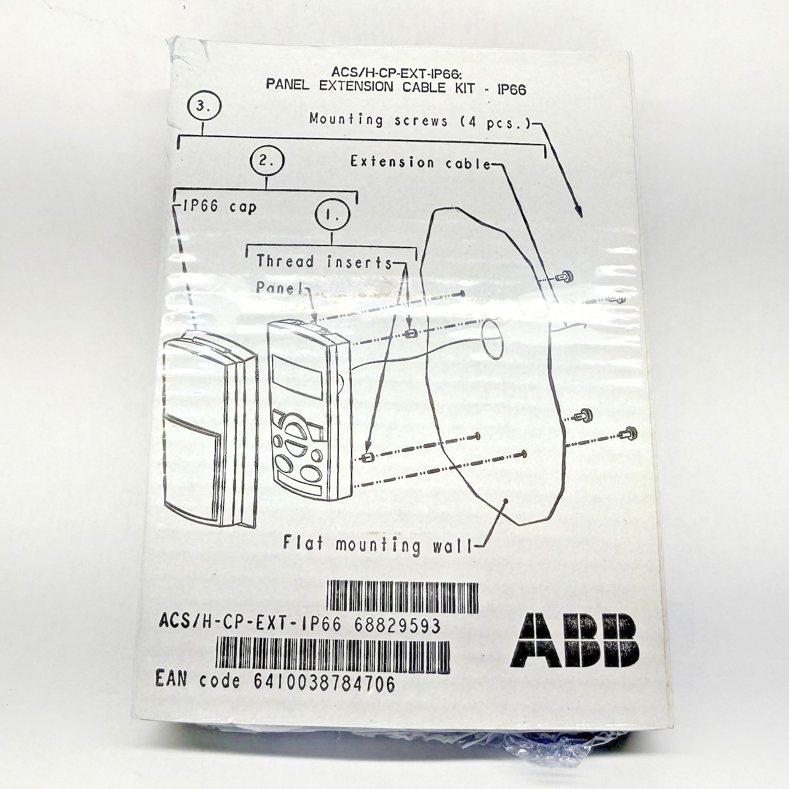 NEW ABB ACS/H-CP-EXT-IP66 Panel Extension Cable Kit