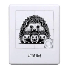 'Hedgehog Family' Sliding Puzzle (PZ00035711)