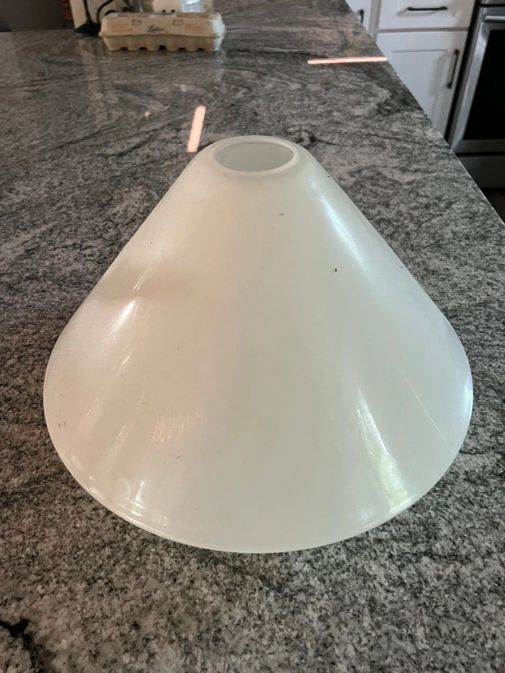 Large Translucent White Light Shade 1.75” Fitter for IKEA Light Fixture - Image 3 of 4