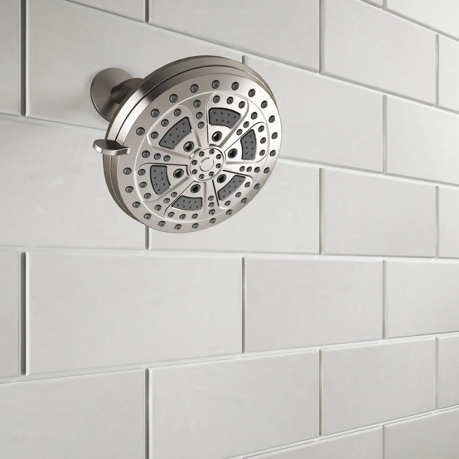 Jacuzzi ST06 Jacuzzi 1.8 GPM Multi Function Shower Head - Nickel