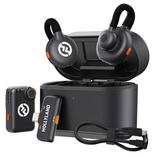 Hollyland LARK M2S Combo 2-Person Wireless Microphone with USB-C to Lightning
