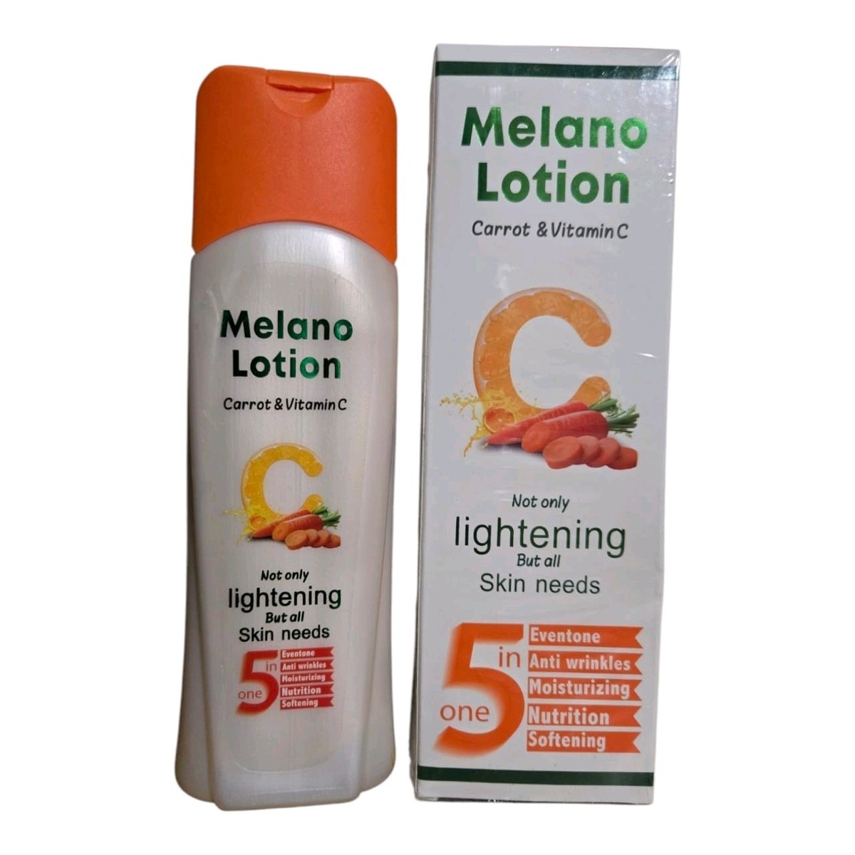 Melano lotion Carrot & Vitamin C Nutrition Super moisturizing & Softening  300 ML
