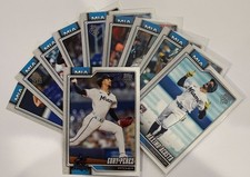 2026 Topps Series 1 Miami Marlins Team Lot – Eury Perez Marsee RC Acosta RC