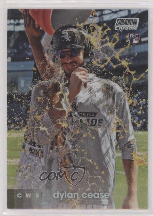2020 Topps Stadium Club Chrome Refractor Dylan Cease #23 q3o