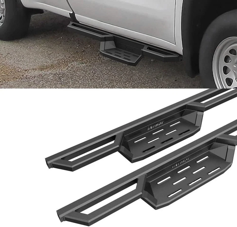 Ridez Pocket Drop Steps Armadura Compatible con Chevy Silverado GMC Sierra 1500 Foto 3 de 4
