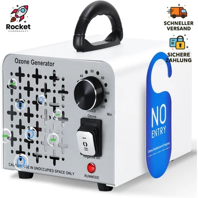 GMGXX Ozongenerator 2 in 1 100000mg H Luftreiniger Negativ