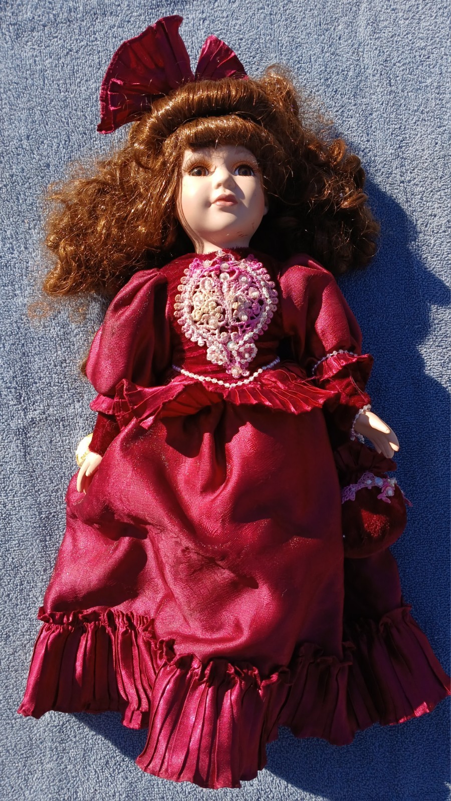 Vintage Collectors Choice- Camellia Garden Porcelain Doll by Dan Dee