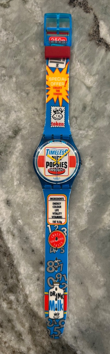 Maxi Swatch マキシスウォッチ　good morning Swatch - Good Morning – GN156 – 1996 - Gent | eBay
