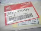 <!--F#f_0-->NOS HONDA PARTS FSC600 CN250 GLOVE BOX LABEL NEW STREET<!--F/-->