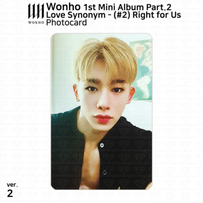Wonho 1st Mini Album Love Synonym #2 Right for Us Official