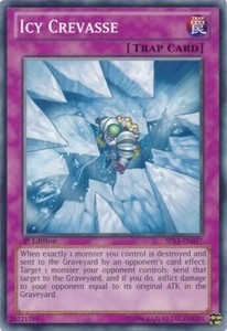 Icy Crevasse - SP13-EN037 - Common - Unlimited Edition x3 - Near Mint