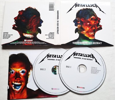 Metallica Hardwired...To Self-Destruct 2-CD Testament Avenged Sevenfold Sodom