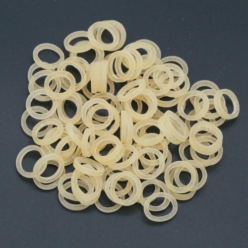 Paquetes de 10 bandas de goma de látex elástico de ortodoncia dental para soporte 1/4" 6,5 oz - Imagen 5 de 9