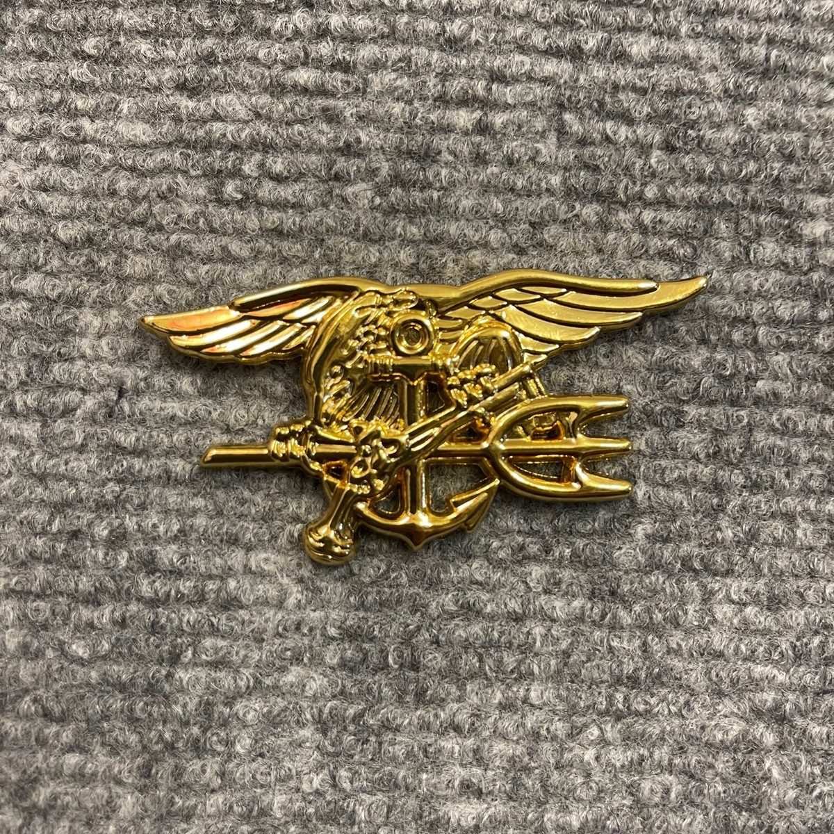 Navy Seal Trident On Uniform