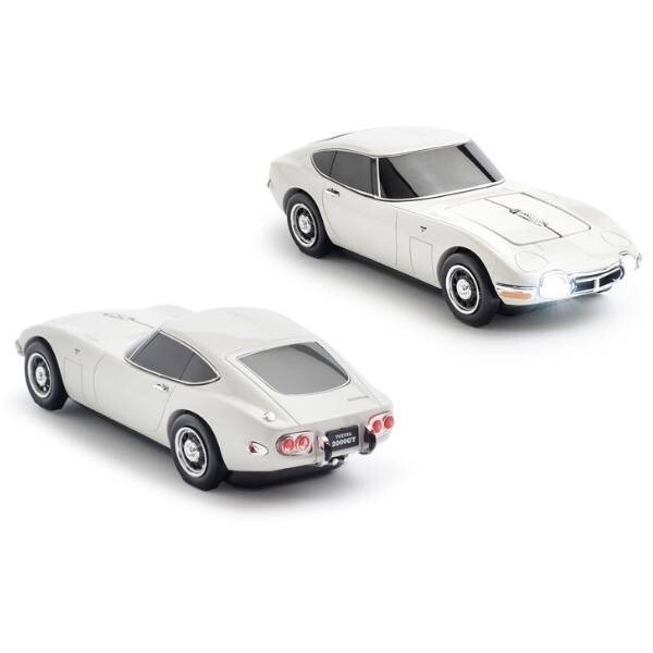 TOYOTA 2000GT Ivory Click Car Mouse / Wireless Mouse Toyota