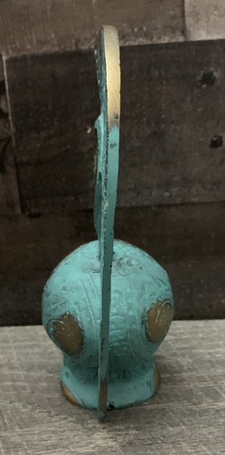 Casco griego vintage griego espartano troya ateniense latón bronce serpiente escudo - Imagen 5 de 8
