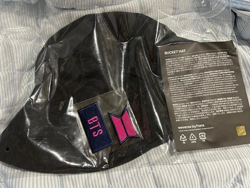 BTS FESTA 2024 Official Bucket Hat With Patch From Japan used