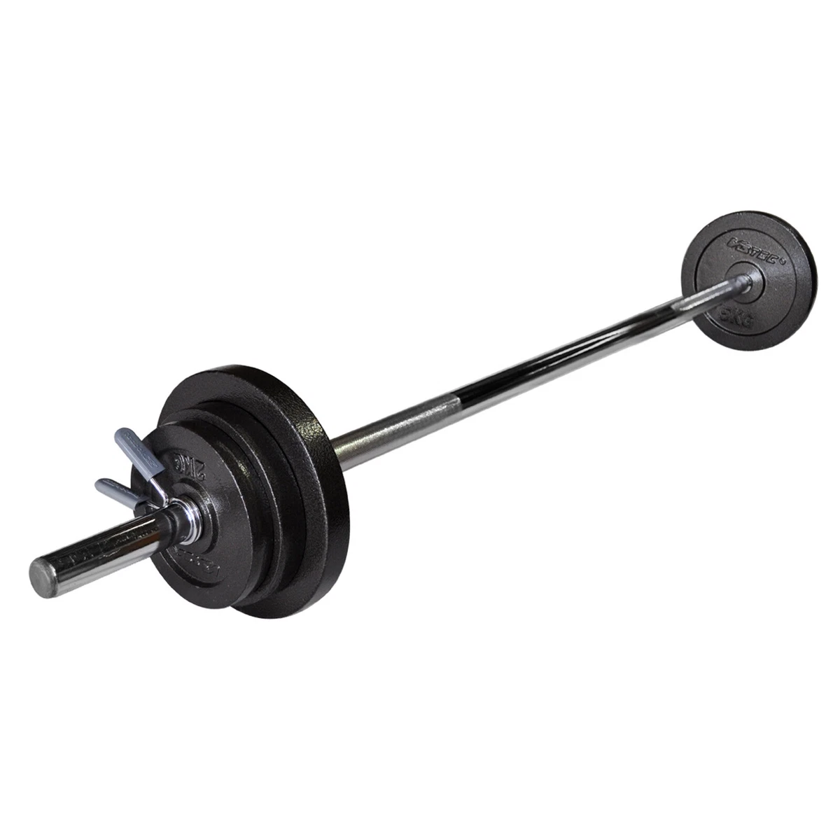 Aerobic Pump Barbell Weight Set 2kg 140cm Pump Bar 19kg Iron