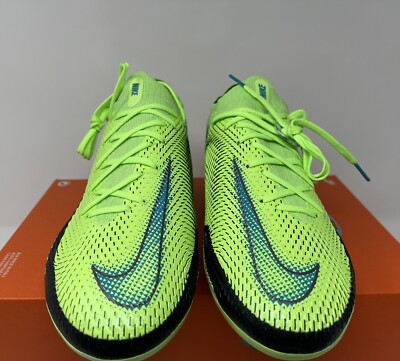 NIKE PHANTOM GT ELITE SG PRO AC LIME GLOW-AQUAMARINE MENS SZ 8.5