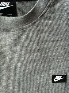 nike white thermal top