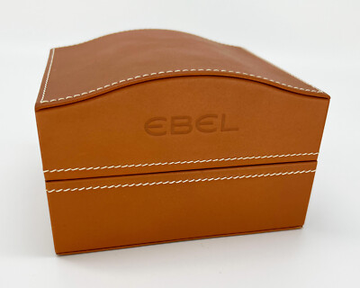 EBEL Leather Watch Box Suede Lined Presentation Box Case Only Ebel Watch Luxury