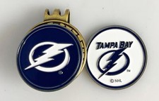 GOLF Silver HATCLIP ballmarker Tampa Bay Lightning USA Bronze NEW