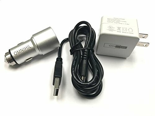 Wall+Car +2PK-5FT Micro-USB Cable for JAM Voice Speaker-(HX-P590WT / HX-P590BK)