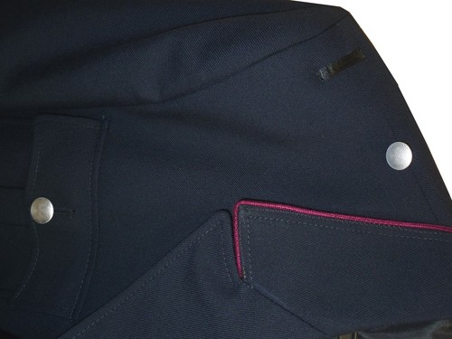 Sakko Serge mit Biese bordeaux, schwarzblau 52 - Picture 2 of 2