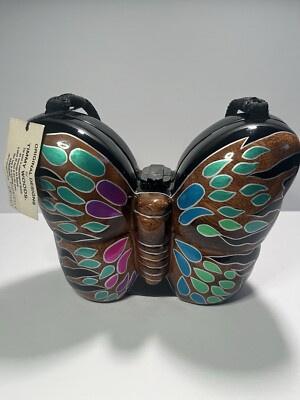 TIMMY WOODS Limited Edition Signed Butterfly purse w/bag