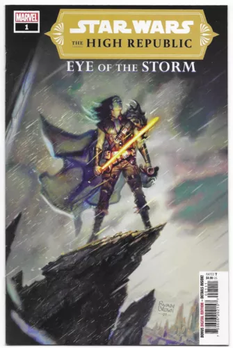 STAR WARS THE HIGH REPUBLIC EYE OF THE STORM #1 A BROWN COVER MARVEL 2022