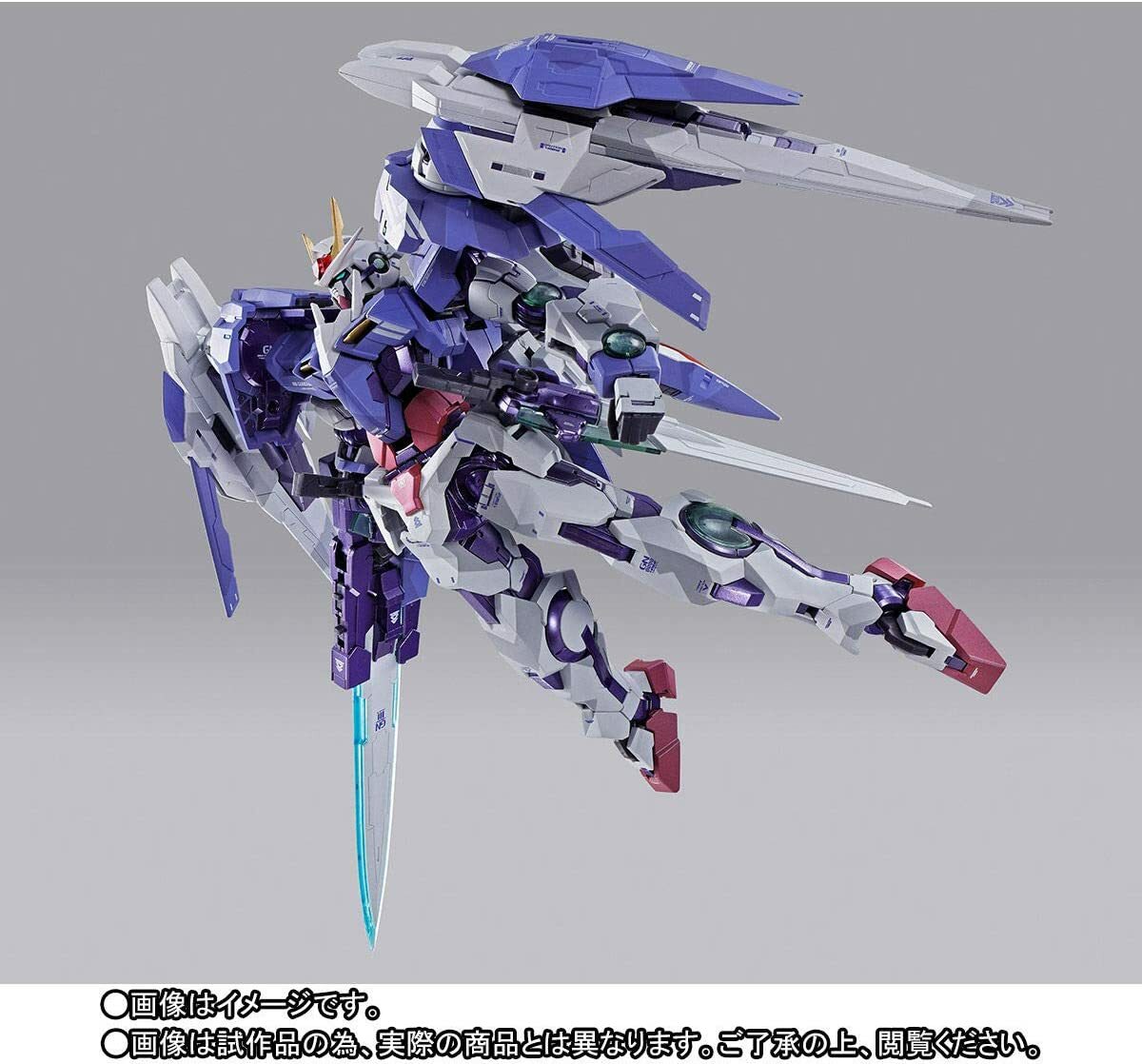 Bandai Metal Build Double 00 Raiser Designers Blue Ver 9 inch