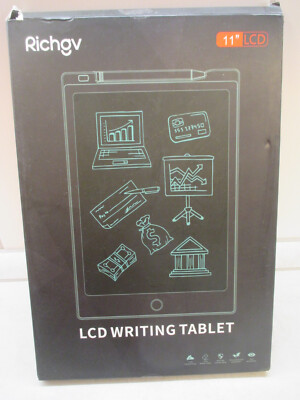 Richgv 11 Zoll LCD Schreibtablett,LCD Writing Tablet,EIN Schlüssel zum Löschen