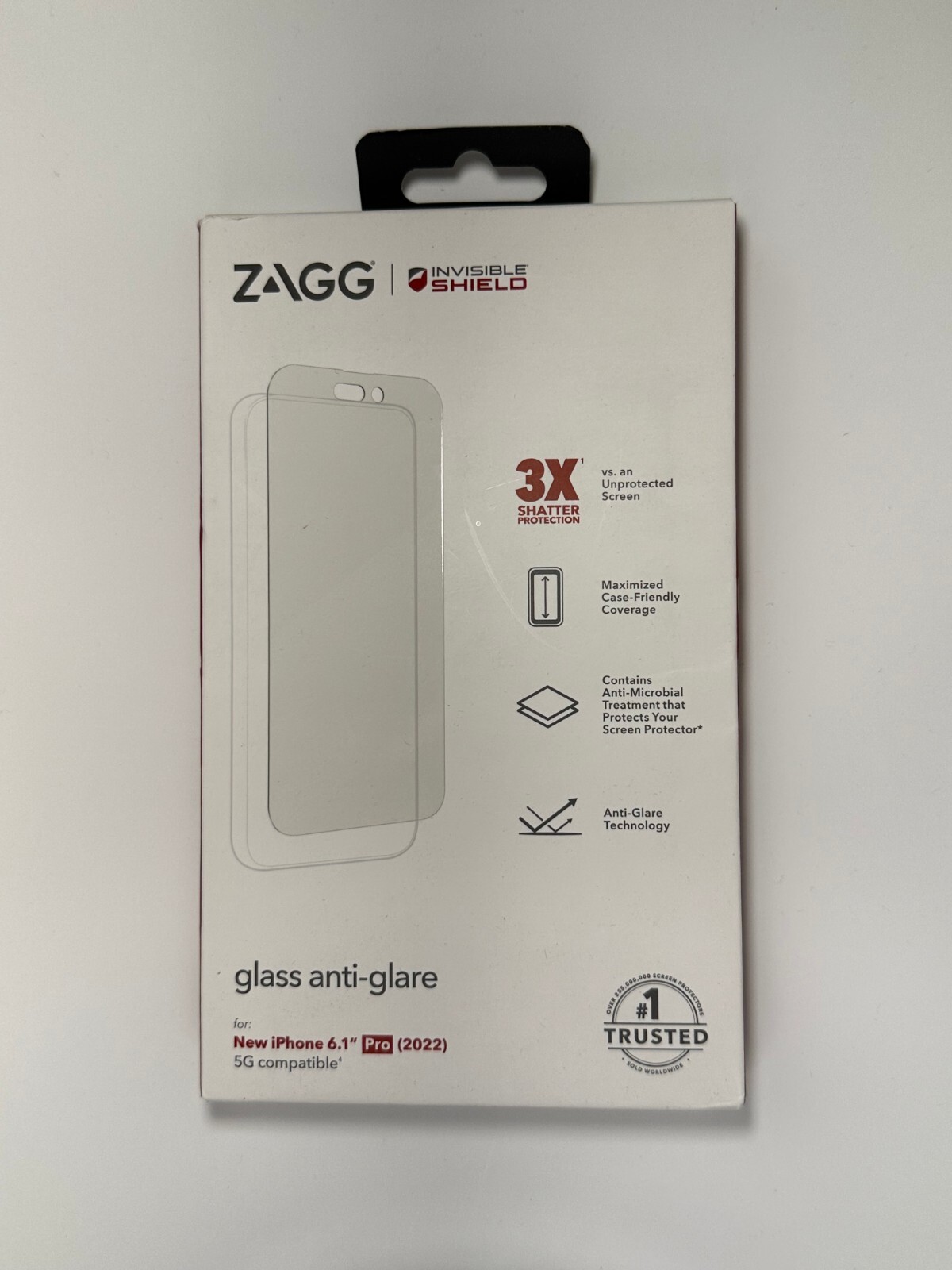 ZAGG Invisible Shield AntiGlare Glass for iPhone 14 and 14 pro 6.1 in (2022) 849944078511 eBay