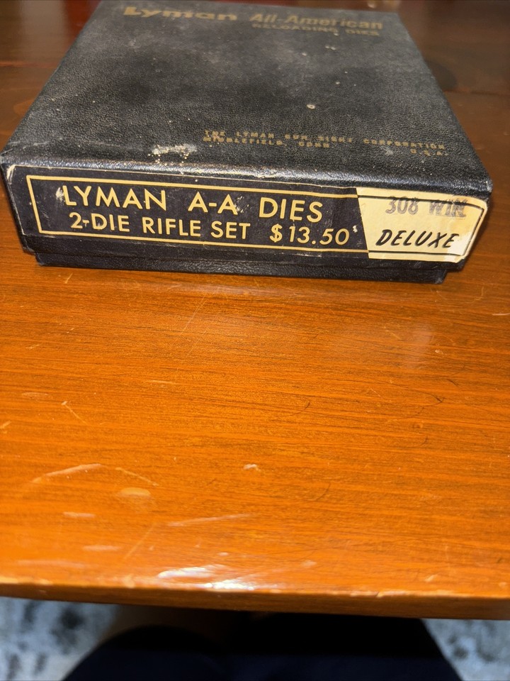 Lyman AA Dies 2Die Rifle Set 308 Win. Deluxe eBay