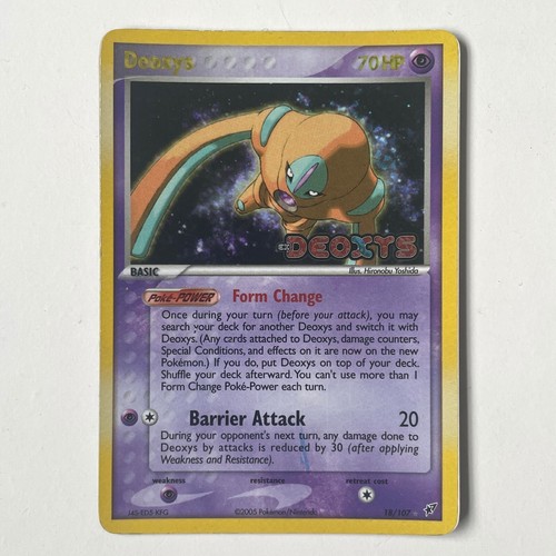 Pokémon Karten Ex Deoxys -2005 - selten - Holo - Nr neuwertig - Sie wählen / 107 - Bild 10 von 75