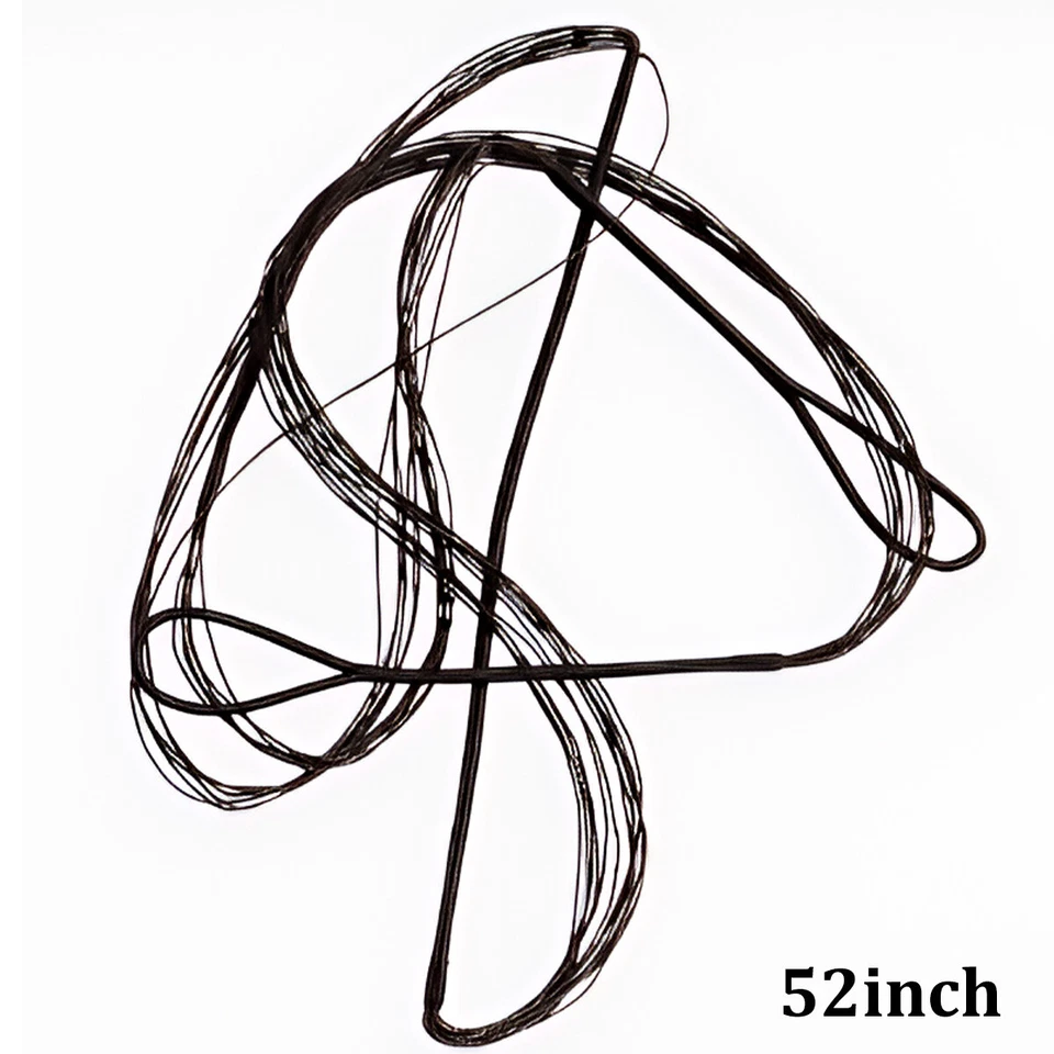 12 Strands Bow String Replacement for Archery Recurve Bow AMO 57"-62" Bowstrings - Image 3 of 4