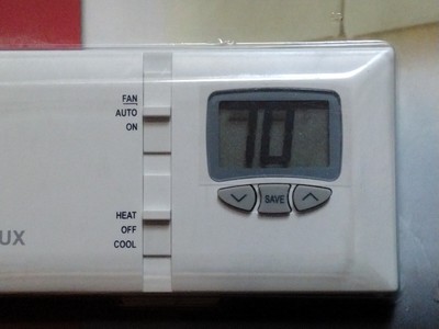 Lux DMH110 Digital Thermostat Manual NIB Large Lighted Display | eBay