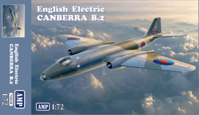 English Electric Canberra B2 (Plastic model kit) 1/72 AMP 72018