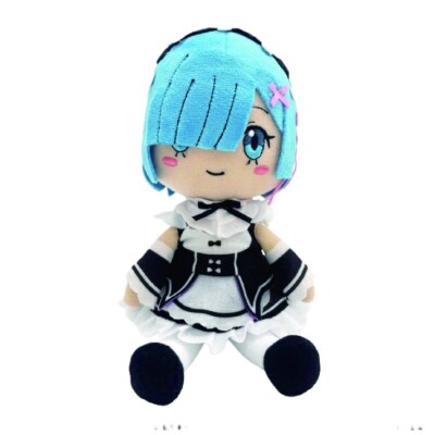 Re:Zero Rem Plush 7.1'' Stuffed Doll Re:Zero 2nd Season Anime Figure Toy Japan