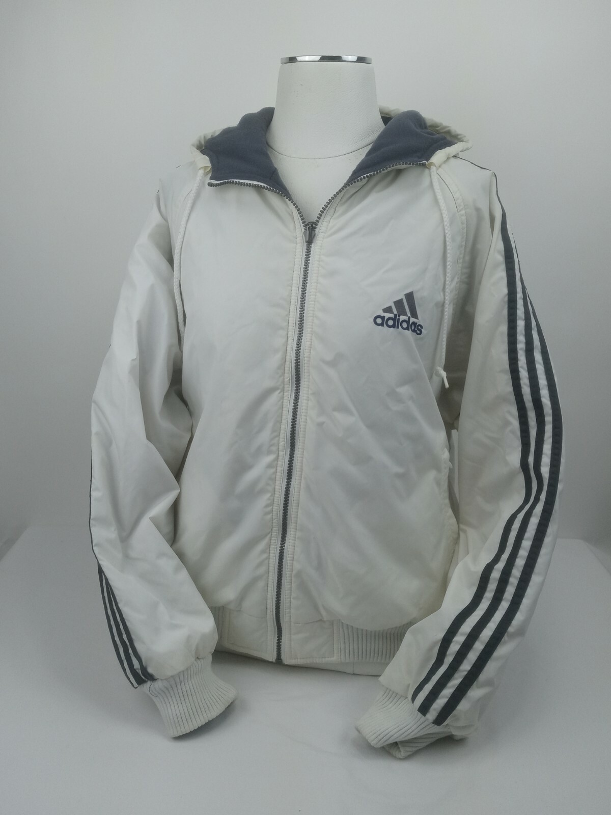Vintage Adidas Reversible Hooded Jacket 