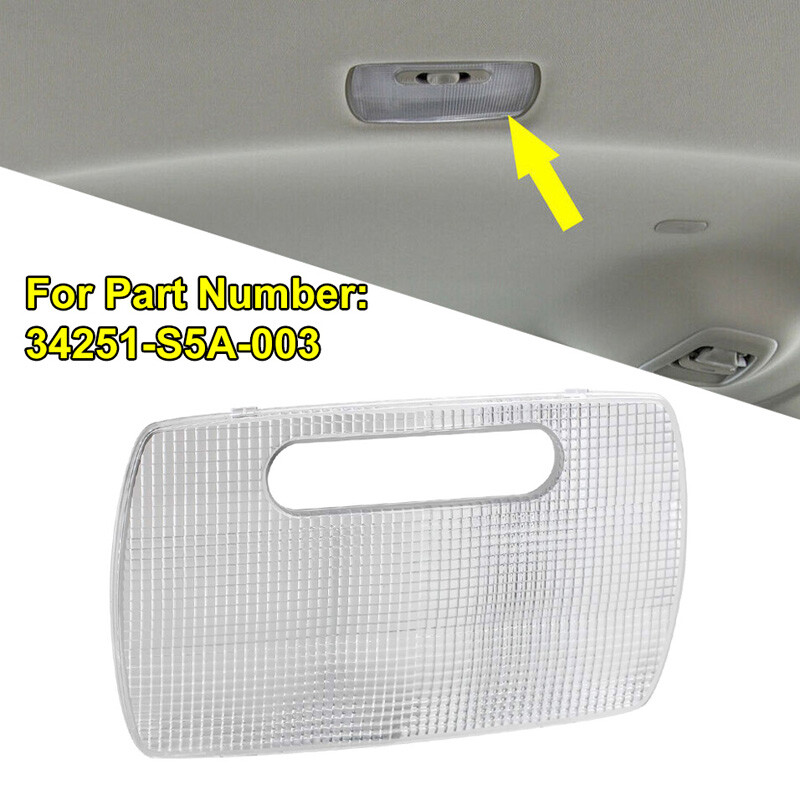 Roof Dome Lamp Reading Map Light Lens Cover For Honda Accord Civic