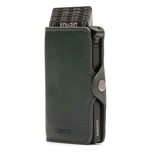 Porta Carte di Credito RFID Portafoglio Uomo Slim Portafoglio Piccolo Sottile - Foto 34 di 83