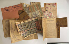 VIEUX PAPIER LOT CARTE INDIVIDUELLE RATIONNEMENT CARTE ACHETEUR TICKETS RATIONS