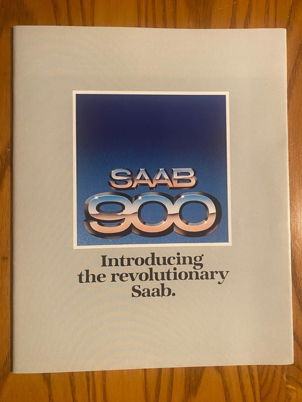 1979 SAAB 900 32-page Sales Brochure - GLi, GLE. EMS Turbo 3 dr, & Turbo 5 dr