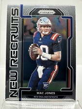 2021 Panini Prizm Football MAC JONES New Recruits Rookie RC NEW ENGLAND PATRIOTS