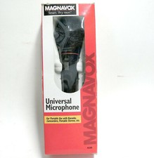 MAGNAVOX UNIVERSAL MICROPHONE MODEL M62080 KARAOKE, CAMCORDERS, PORTABLE STEREOS