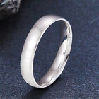 Women Band Rings Us Size 7-10.5 4.96-5.9g Pure Platinum 950 Pt950 4mm Wide Men