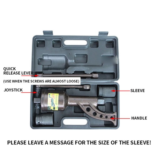 Large Truck Tire Unloading Labor-saving Wrench Heavy-duty Slowdown Board Hand - Picture 1 of 8